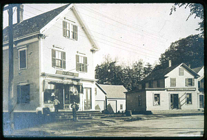 Cliftondale, Fisk Store & Post Office, Jackson Street, stood where new group are today