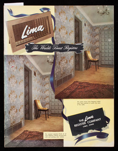 Lima, the world's finest registers, The Lima Register Company, Lima, Ohio