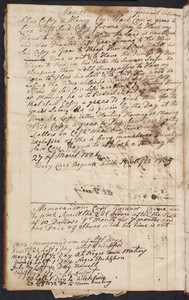 Account book of Silas Casey, merchant and farmer, East Greenwich, R.I.