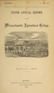 Tenth annual report of the Trustees of the Massachusetts Agricultural College