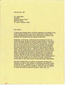 Letter from Mark H. McCormack to Ellitot Stein