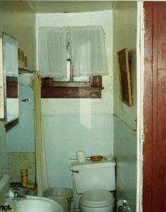 Bathroom in room where Bessie Smith died, Riverside Hotel