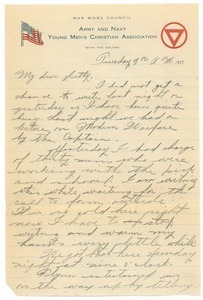 Letter from Frank F. Newth to Letitia Crane