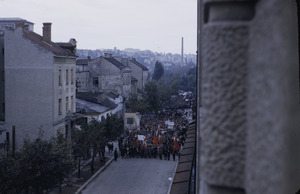 Demonstration in Belgrade