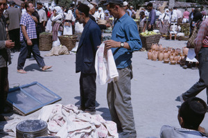 Ohrid market scene