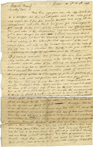 Letter from Elias Hicks to Timothy Davis