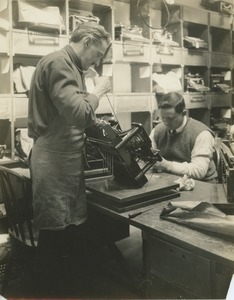 Typewriter repair class