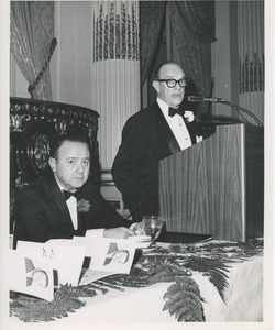 Unidentified men in tuxedos at an ICD event