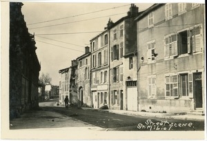 Street scene, St. Mihiel