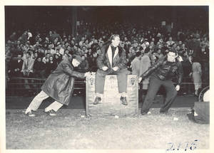 Football Trunk Pull, c. 1949