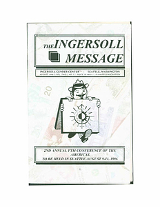 The Ingersoll Message, Vol. 2 No.5 (August, 1996)
