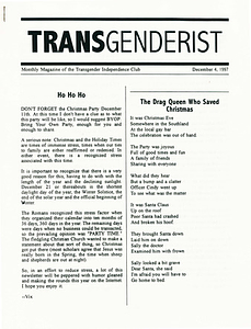 The Transgenderist (December 4, 1997)