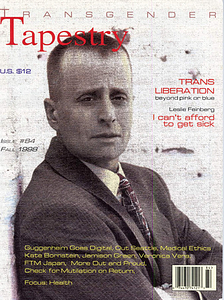 Transgender Tapestry Issue 84 (Fall, 1998)
