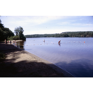 Beach at the Warren Center 1966