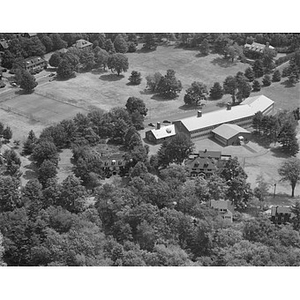 Dana Hall School and the area, various views, Wellesley, MA