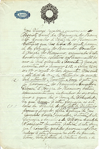 Alexandrina Correa Baptismal Record