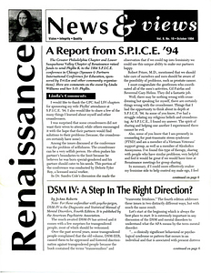 Renaissance News & Views, Vol 8. No. 10 (October 1994)