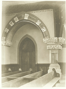 Interior of Stearns Church at Amherst College