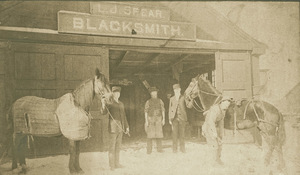 Lewis J. Spear Blacksmith shop in Amherst
