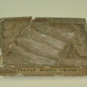 Dickinson-Belskie master copy model of male genitalia, 1939-1950