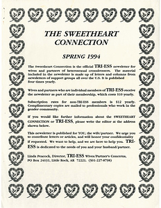 The Sweetheart Connection Flyer (Spring 1994)