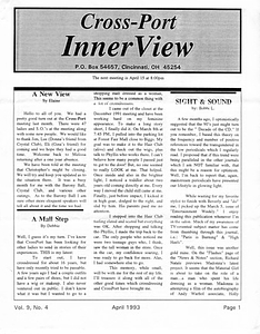Cross-Port InnerView, Vol. 9 No. 4 (April, 1993)