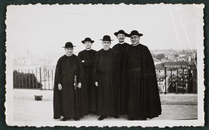 Frs. Fox, P. Donnelly, James Dolan, Haran, Creedan, 1938 General Congregation
