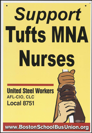 Support Tufts MNA nurses