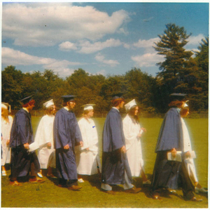 Class of 1972 graduation, Wilmington High School
