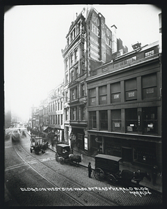 Buildings on the west side of Washington Street, 245 Washington and Herald Building