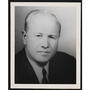 Portrait of Arthur T. Burger, Executive Director, 1935-1960