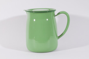 Enamel Pitcher with Lid