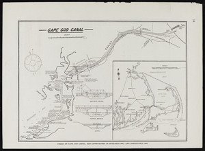 Chart of Cape Cod Canal, also approaches in Buzzards Bay and Barnstable Bay