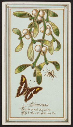 Christmas greeting card, location unknown, undated
