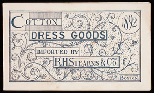 Cotton dress goods, R.H.Stearns & Co., Boston, Mass.