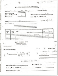 Check requisition forms