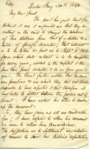 Letter from F. C. Loring to Joseph Lyman