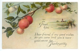 Postcard from C. E. W. Elliot to NAME