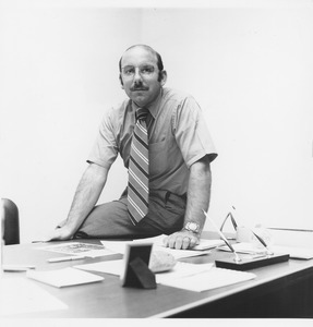 Arthur E. Petrosemolo at his desk