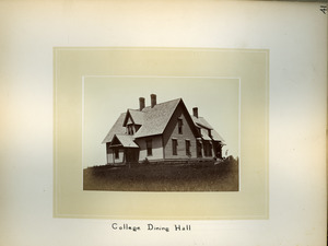 College Dining Hall, Massachusetts Agricultural College