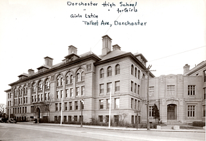 Dorchester High School for Girls (later Girls' Latin School), Talbot Avenue, Dorchester