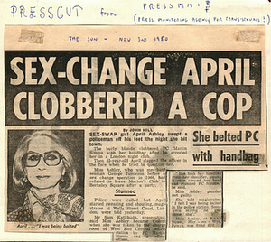 Sex-Change April Clobbered a Cop