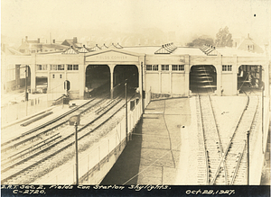 Dorchester Rapid Transit section 2. Fields Corner Station skylights