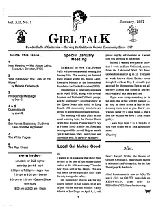 Girl Talk, Vol. 12 No. 1 (January, 1997)