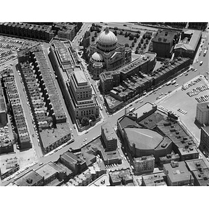 Christian Science Church, Huntington Street and Massachusetts Avenue area, Boston, MA