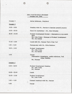 Jean Claude Killy itinerary