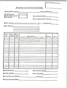 Mark H. McCormack Expense Account Report