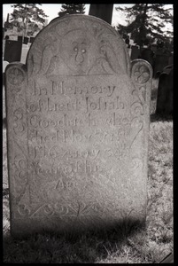 Gravestone for Josiah Goodrich (1764), Wethersfield Village Cemetery