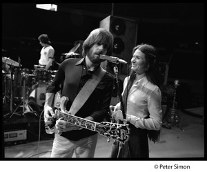 Grateful Dead rehearsing: Bob Weir singing, with Donna Godchaux