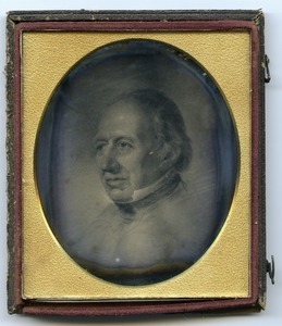Samuel Gardner Perkins: copy daguerreotype of portrait in bust